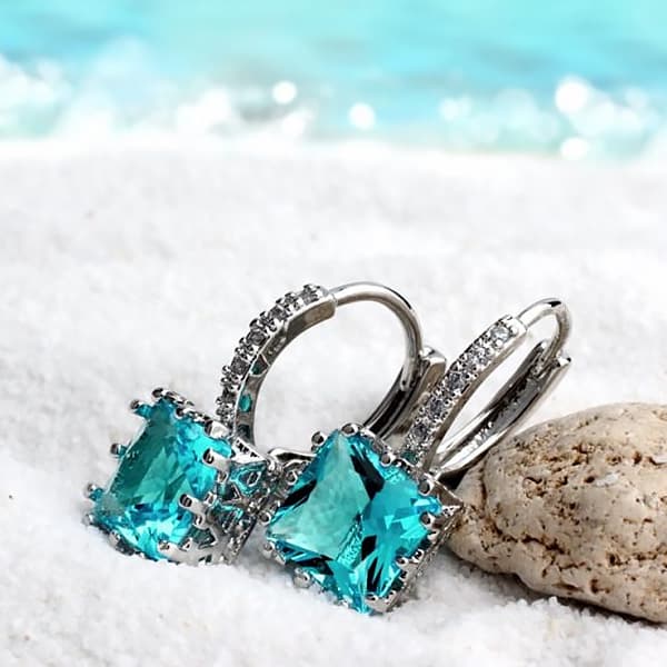 Acuarine earrings