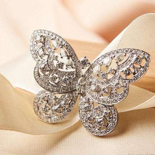 Diamond Brouches