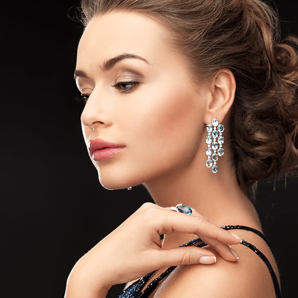 Diamond earrings