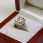 Emerald Cut Diamond Engagement Ring