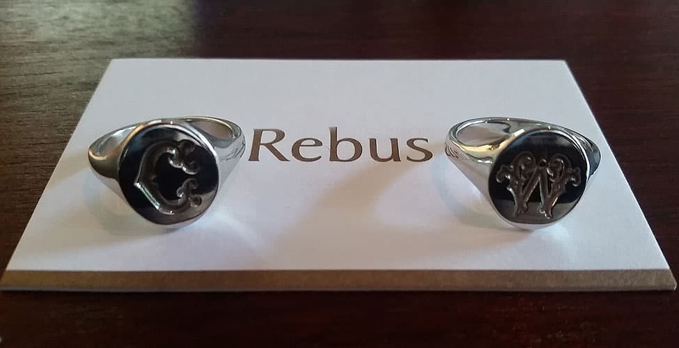 Rebus Signet Rings London