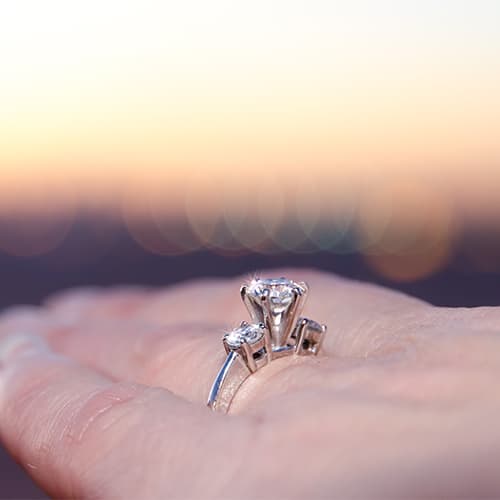clarity of the diamonds