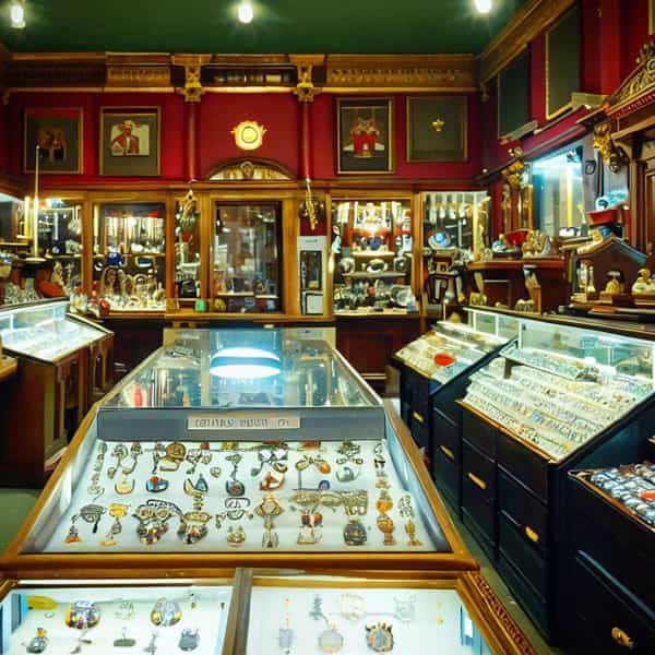 Luxuries at London's Pawn Shop