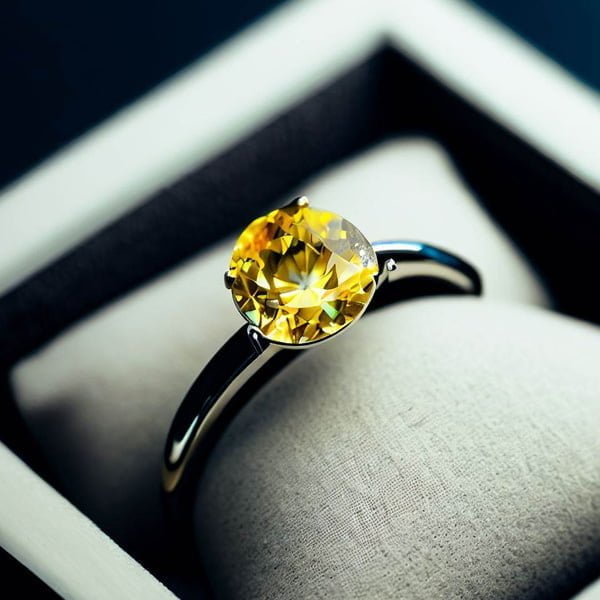 Choosing a Yellow Diamond Engagement Ring - The Ultimate guide