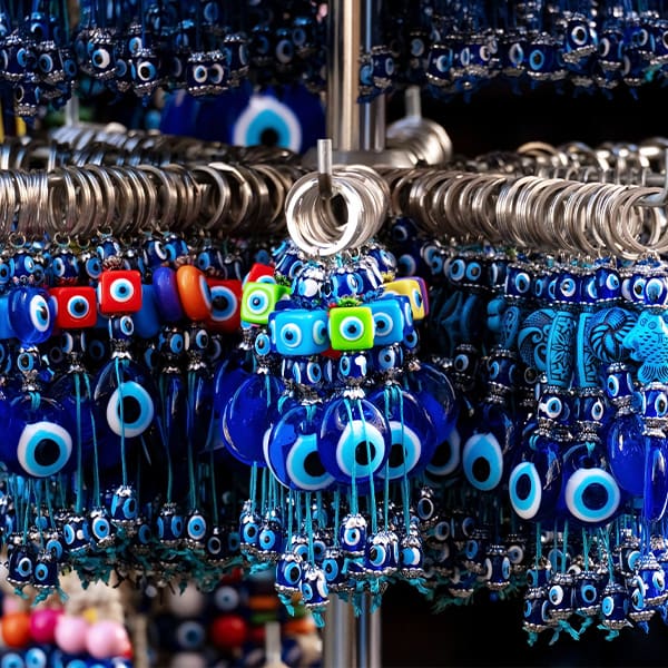 Evil eye jewellery