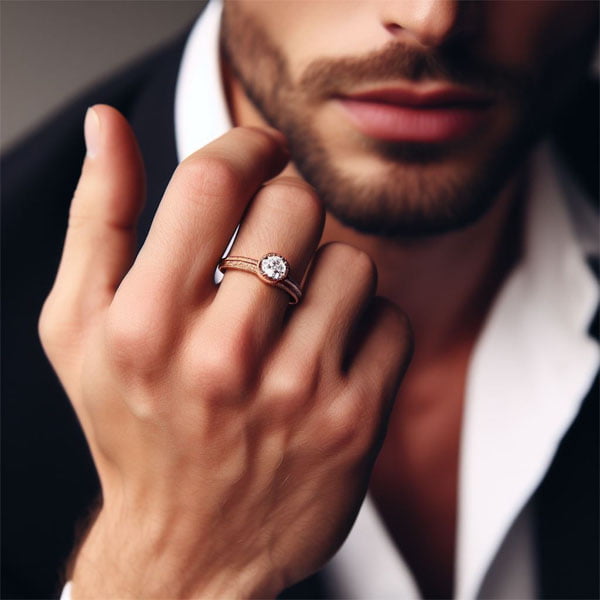 Redefining Tradition: The Rise of Men's Engagement Rings