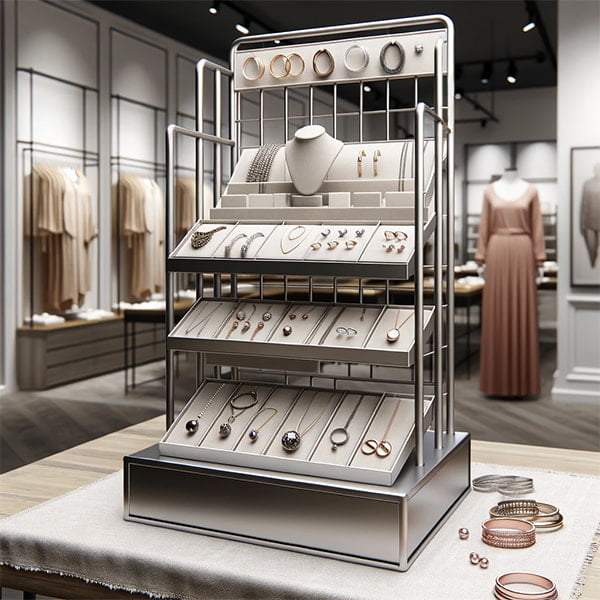 tabletop jewellery display