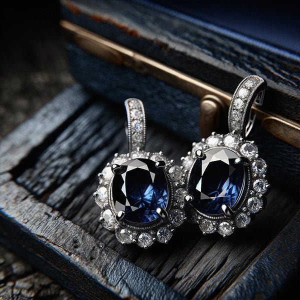 Sapphire Earrings