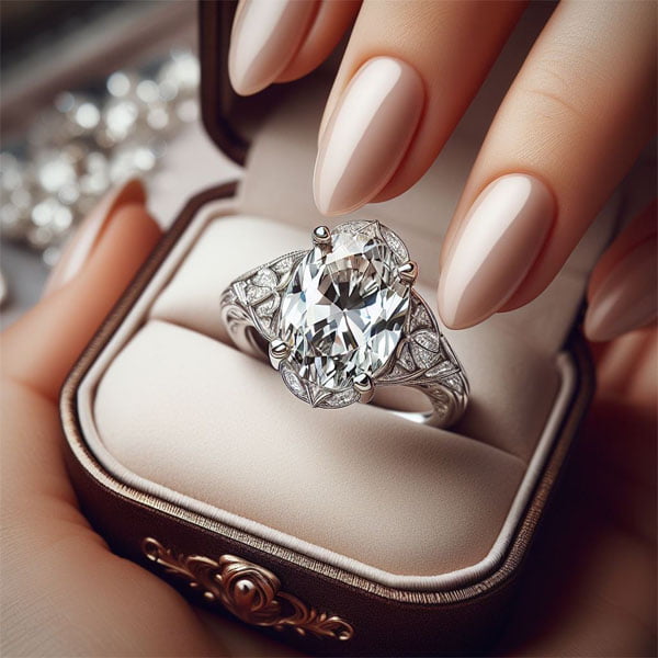 Exploring the Romance of Oval Engagement Rings