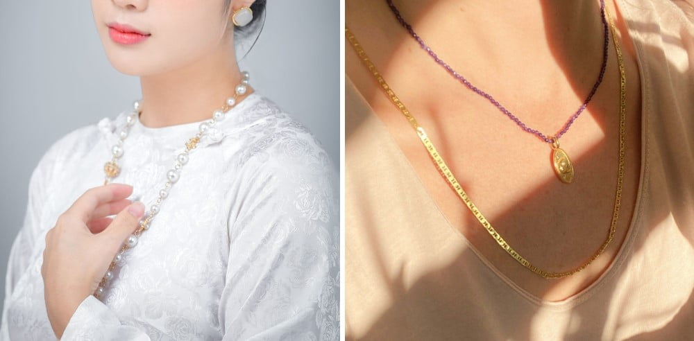 Round neckline