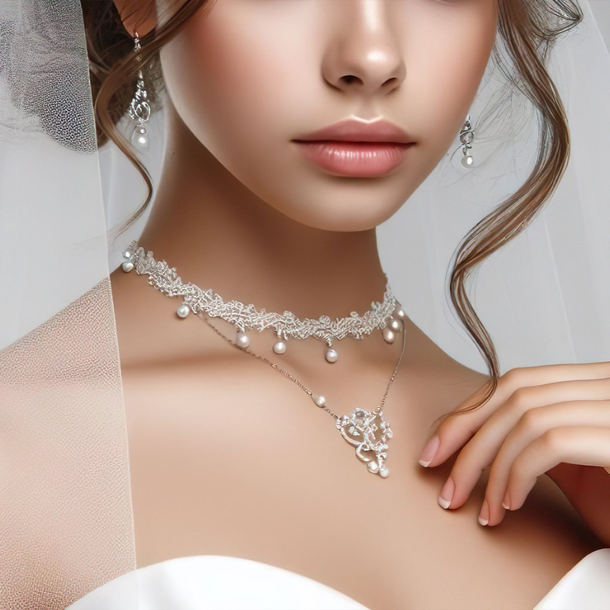 necklace dress design 5 Statement Necklaces That Instantly Upgrade Your Wrap Dress Look Anayah Jewellery
