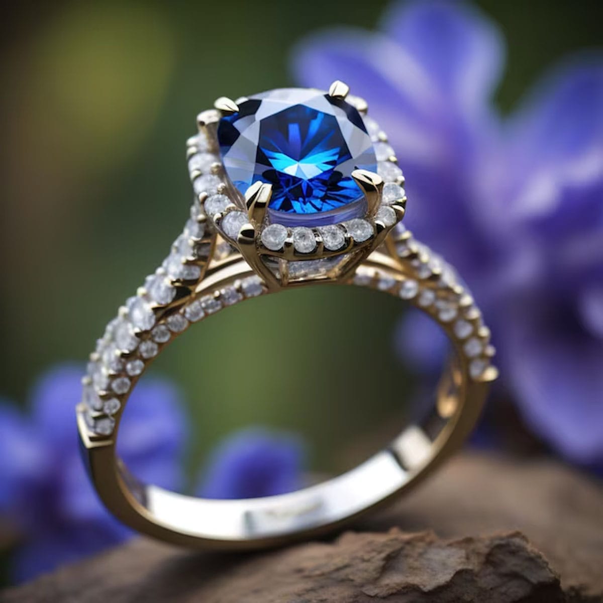 sapphire engagement rings, Hatton Garden jewellers, blue sapphire rings