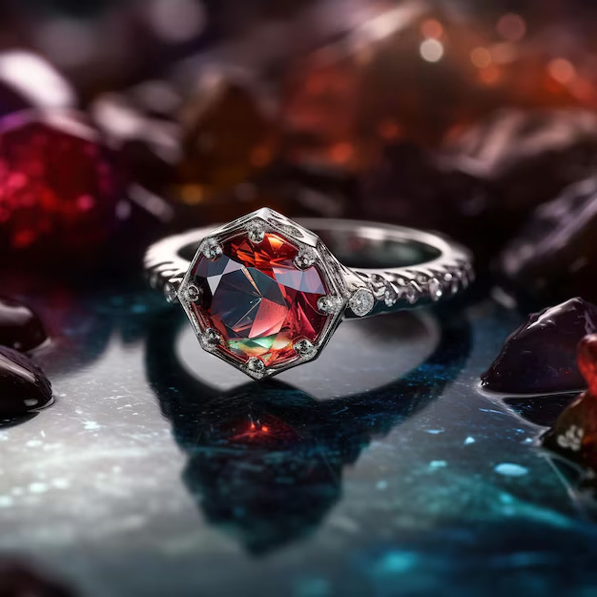 January's birthstone, January gemstone jewellery, Birthstone gift ideas January