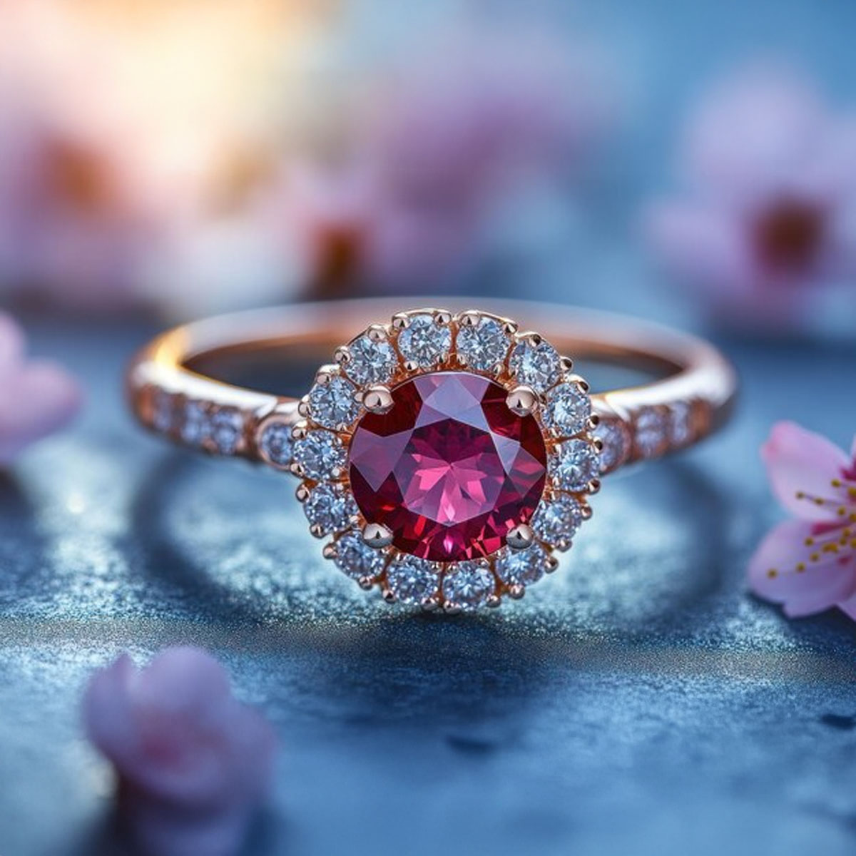 ruby engagement rings, ruby rings, engagement jewellery