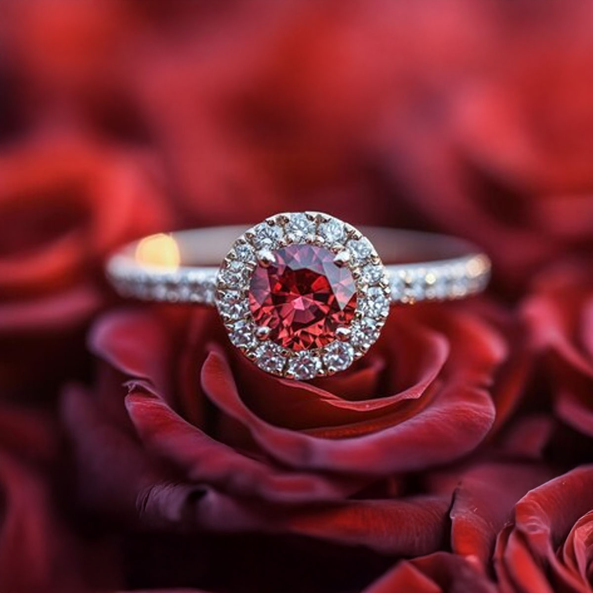 ruby engagement rings, ruby rings, engagement jewellery