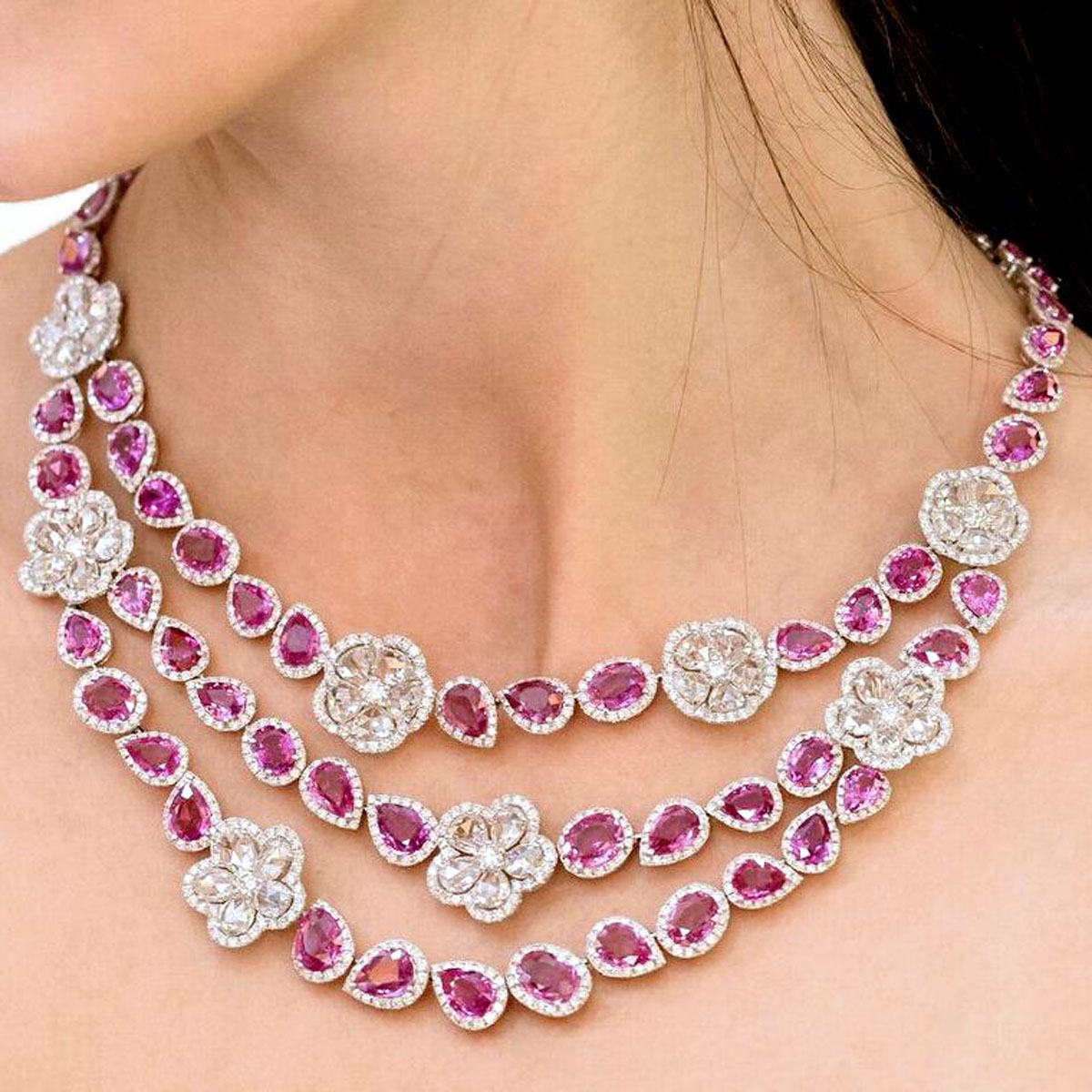pink sapphire, engagement rings