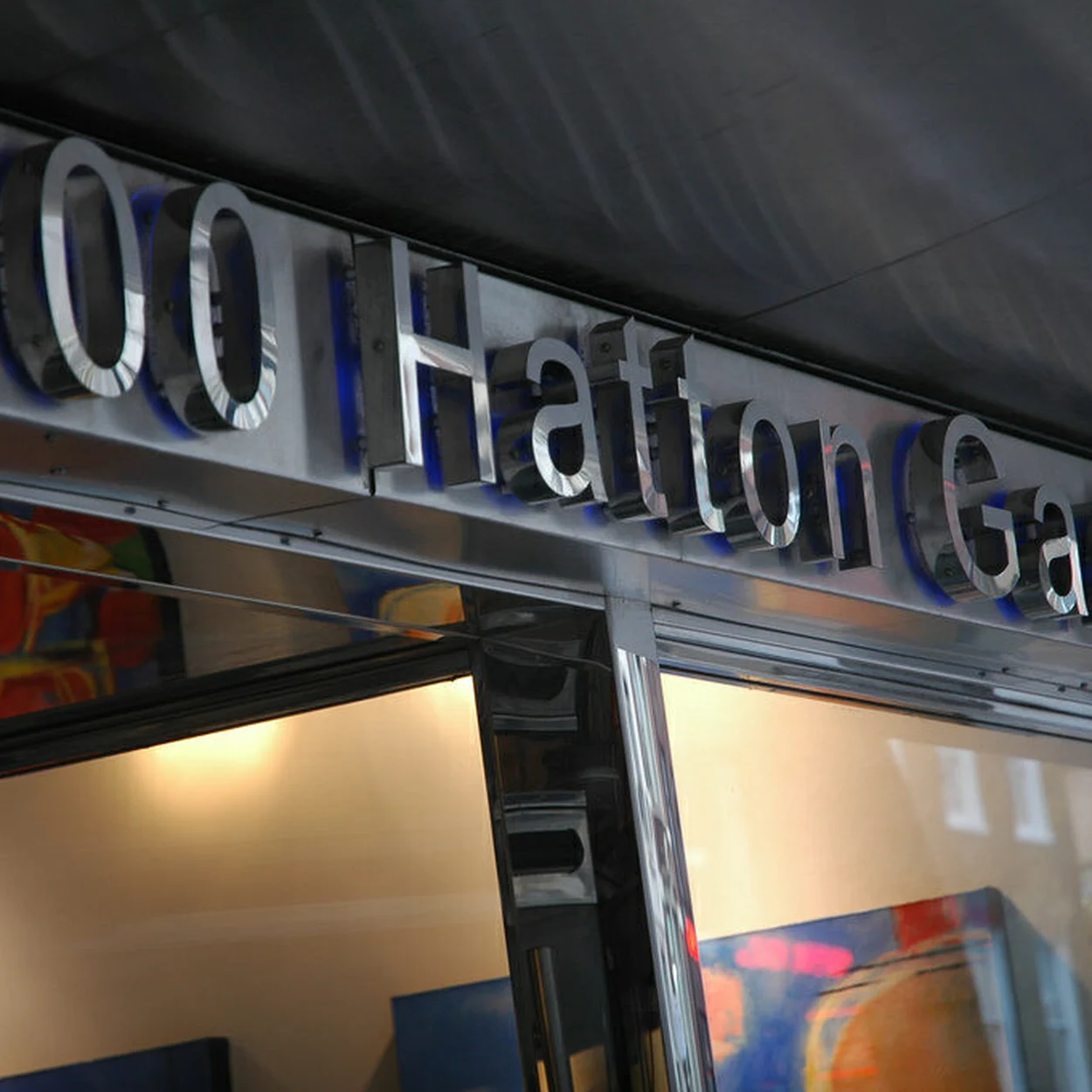 Atlas Watches London shopfront at 100 Hatton Garden