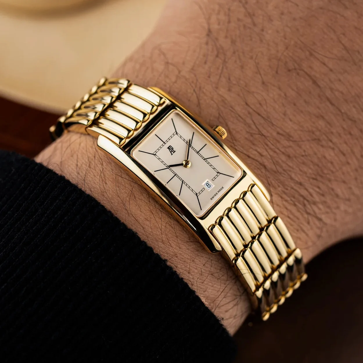 Gold dress wristwatch at Brothers and Bezels, Hatton Garden