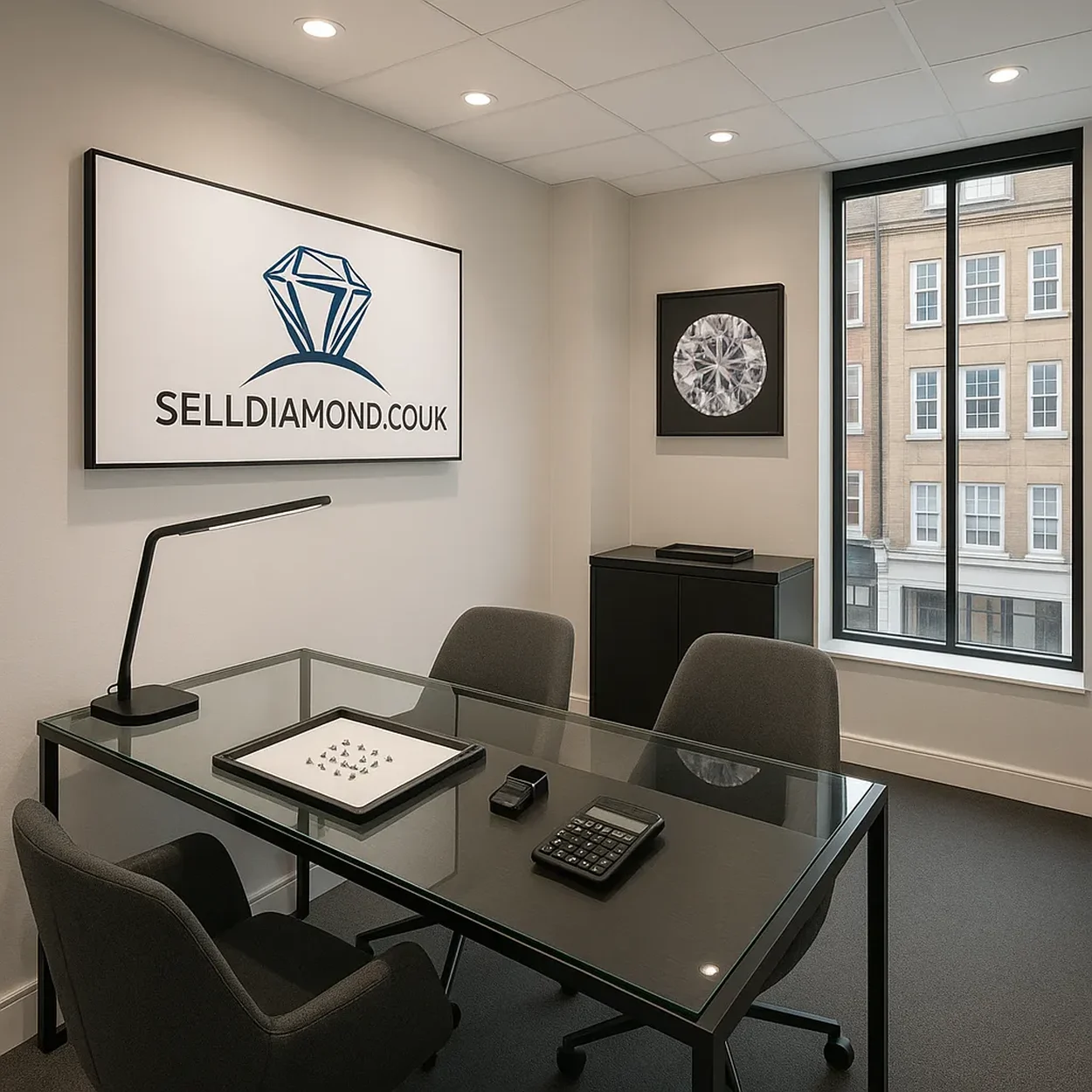 Sell Diamond UK valuation office on St Cross Street in Hatton Garden
